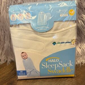 Halo SleepSack Swaddle in Soft White